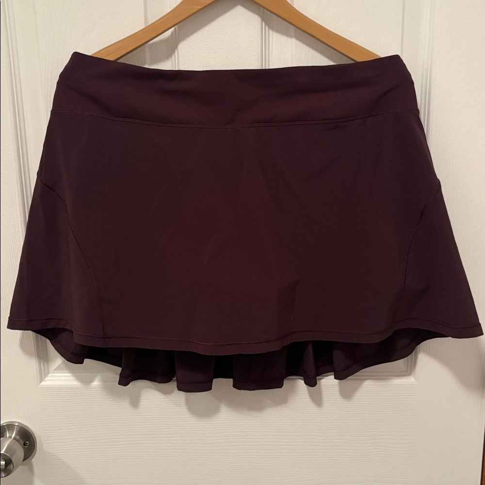 Lululemon Dark Purple Running Skirt